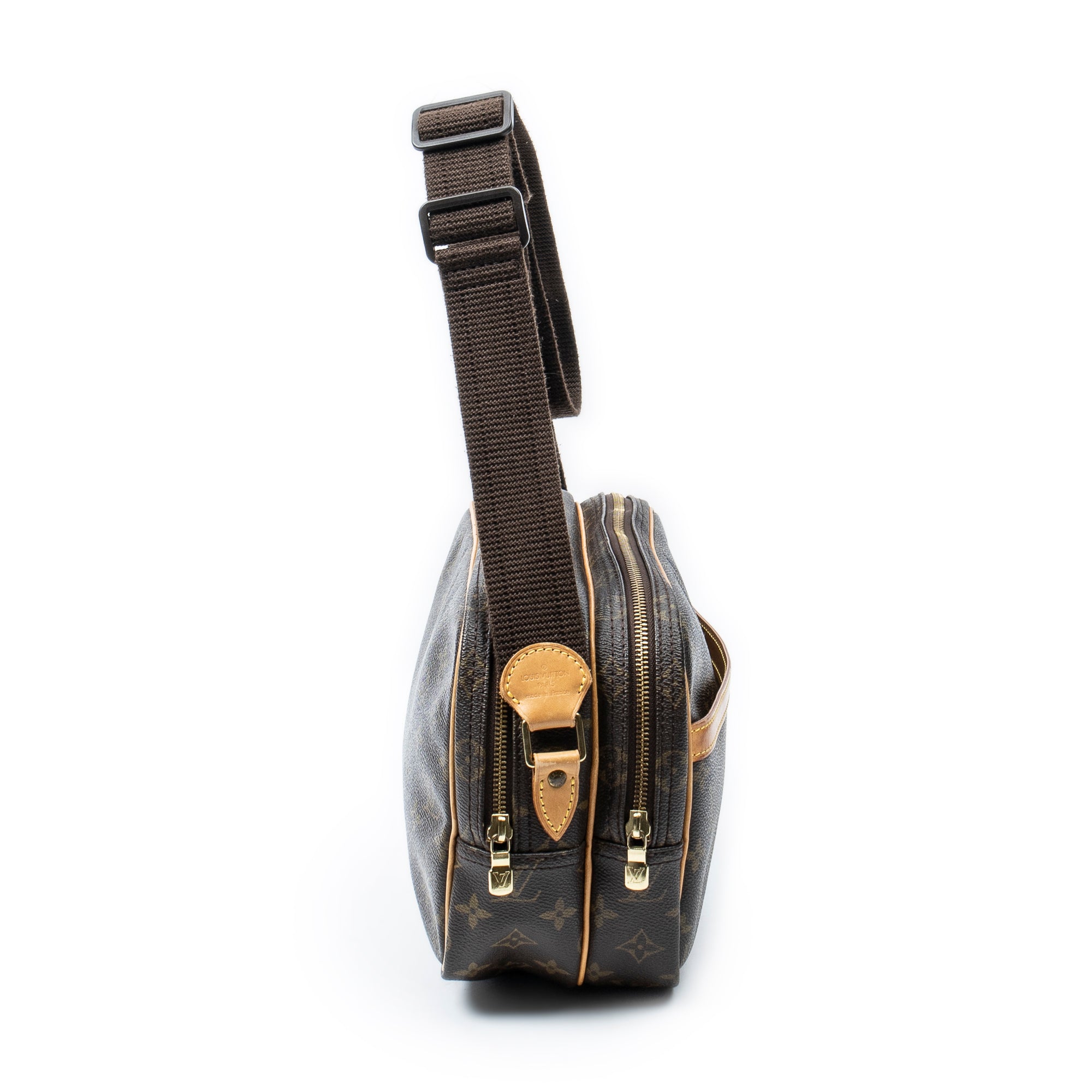 Shoulder Bag Reporter PM Brown Monogram Canvas