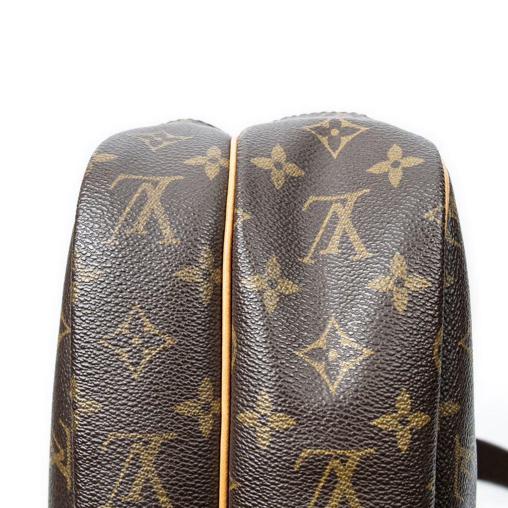 Shoulder Bag Reporter PM Brown Monogram Canvas