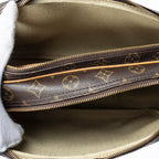 Shoulder Bag Reporter PM Brown Monogram Canvas