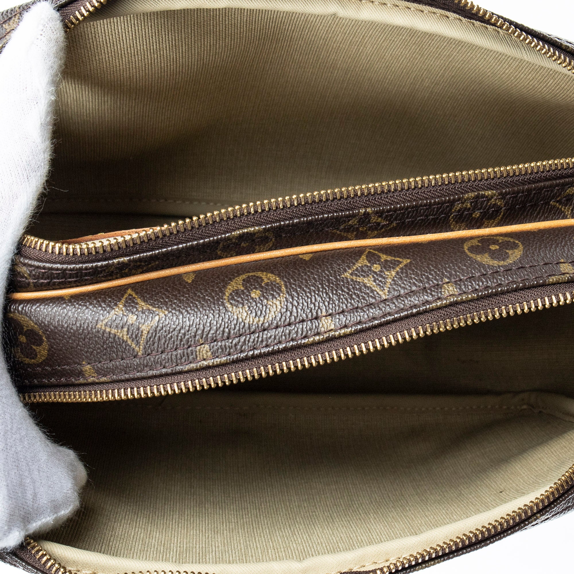 Shoulder Bag Reporter PM Brown Monogram Canvas