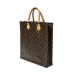 Handbag Sac Plat Brown Monogram Canvas