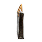 Handbag Sac Plat Brown Monogram Canvas