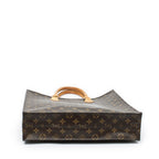 Handbag Sac Plat Brown Monogram Canvas