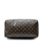 Handbag Speedy 35 Brown Monogram Canvas