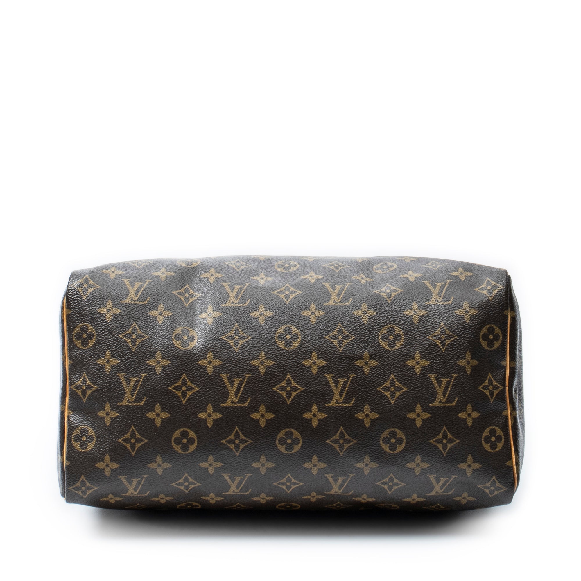 Handbag Speedy 35 Brown Monogram Canvas