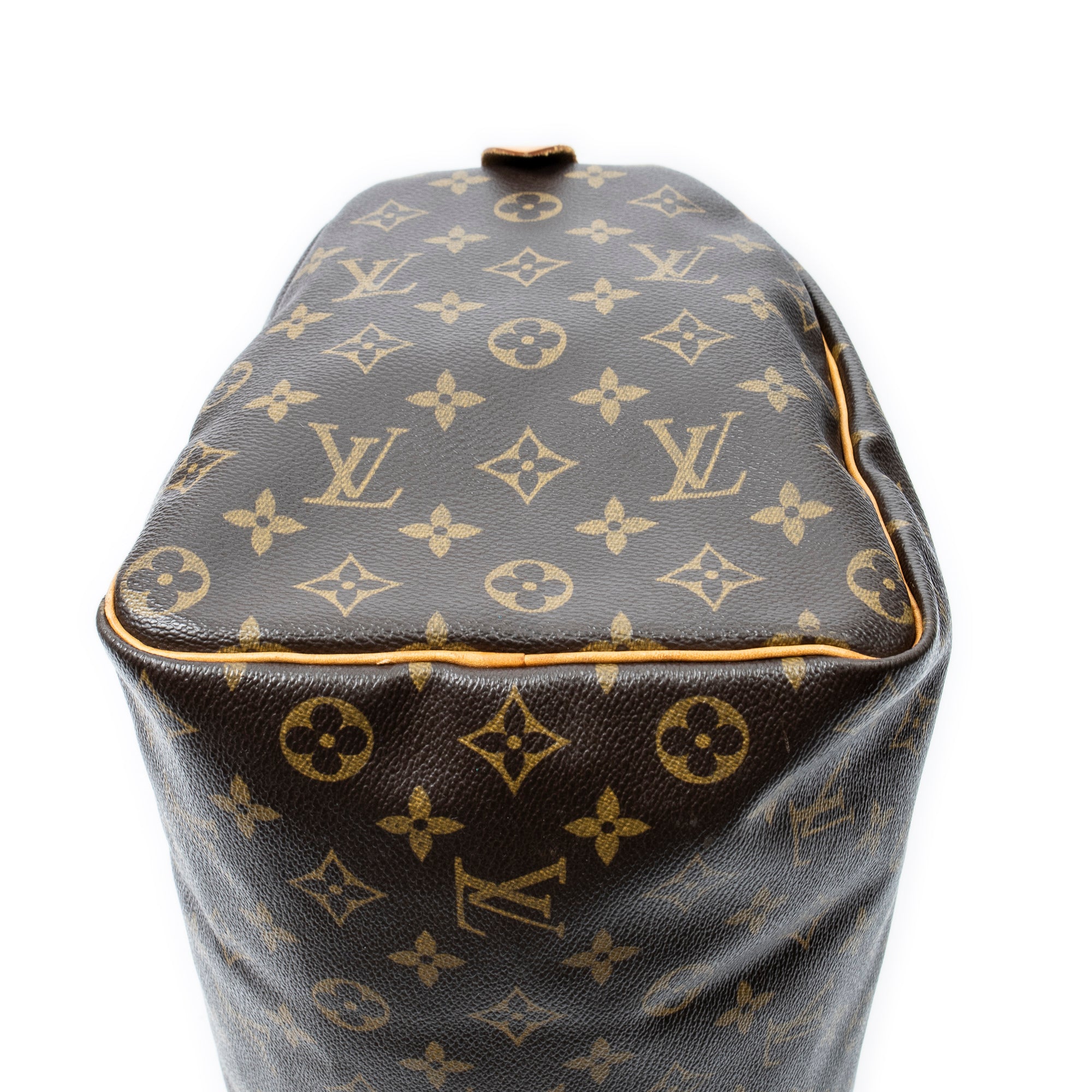 Handbag Speedy 35 Brown Monogram Canvas