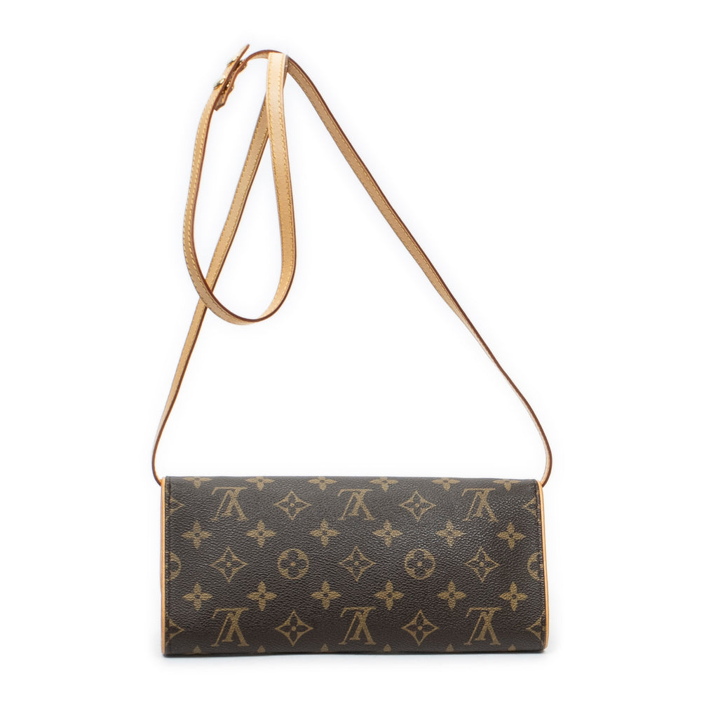 Shoulder Bag Twin GM Brown Monogram Canvas