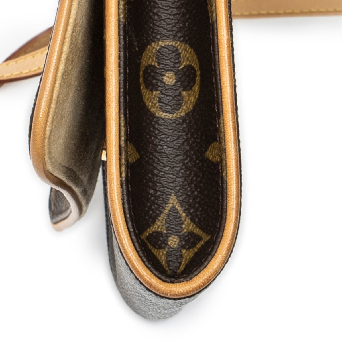 Shoulder Bag Twin GM Brown Monogram Canvas
