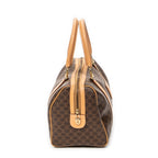 Handbag Mini Boston Beige Macadam Coated Canvas