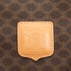 Handbag Mini Boston Beige Macadam Coated Canvas