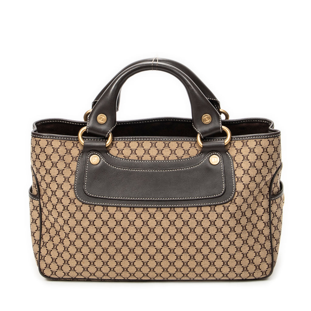 Handbag Boogie Bag Brown Macadam Canvas