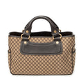 Handbag Boogie Bag Brown Macadam Canvas