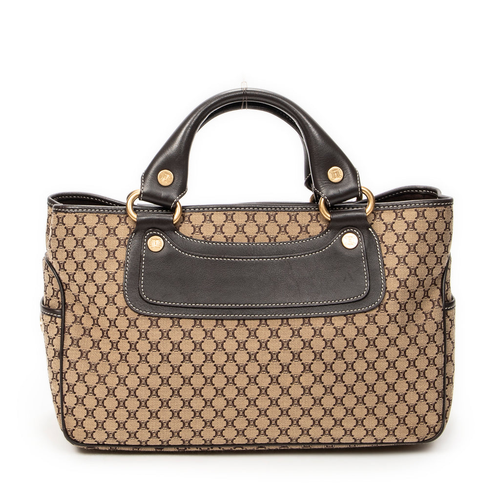 Handbag Boogie Bag Brown Macadam Canvas