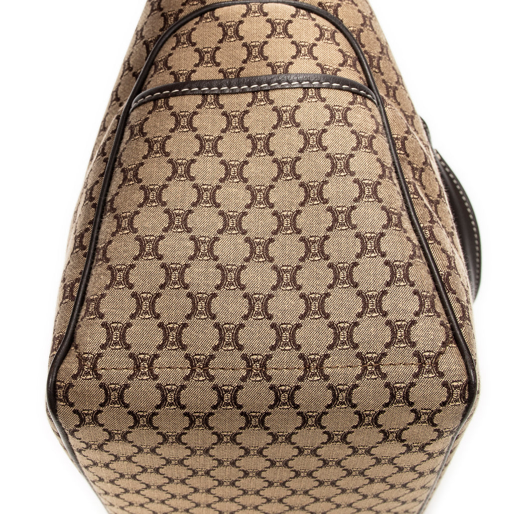 Handbag Boogie Bag Brown Macadam Canvas