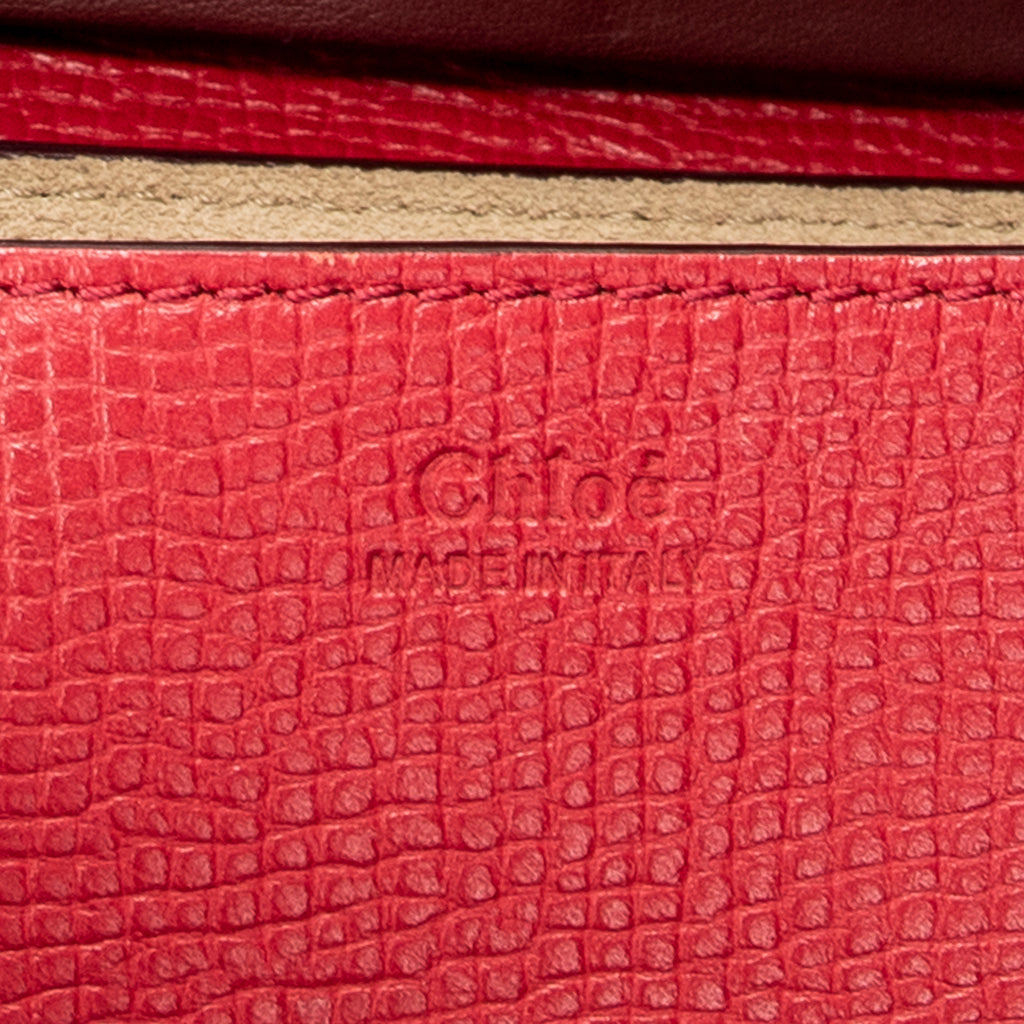 Chloé - Mini Drew Bicolore - Rouge/Bourgogne