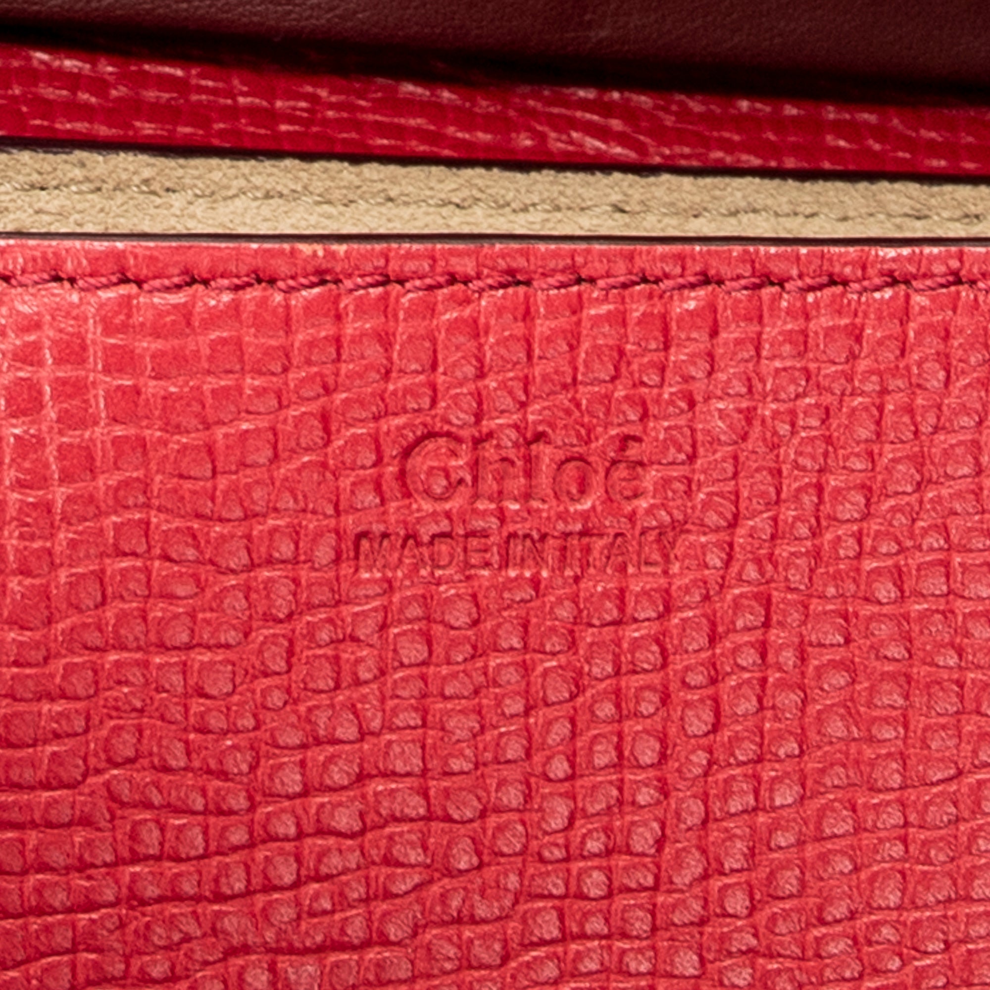 Chloé - Mini Drew Bicolore - Rouge/Bourgogne