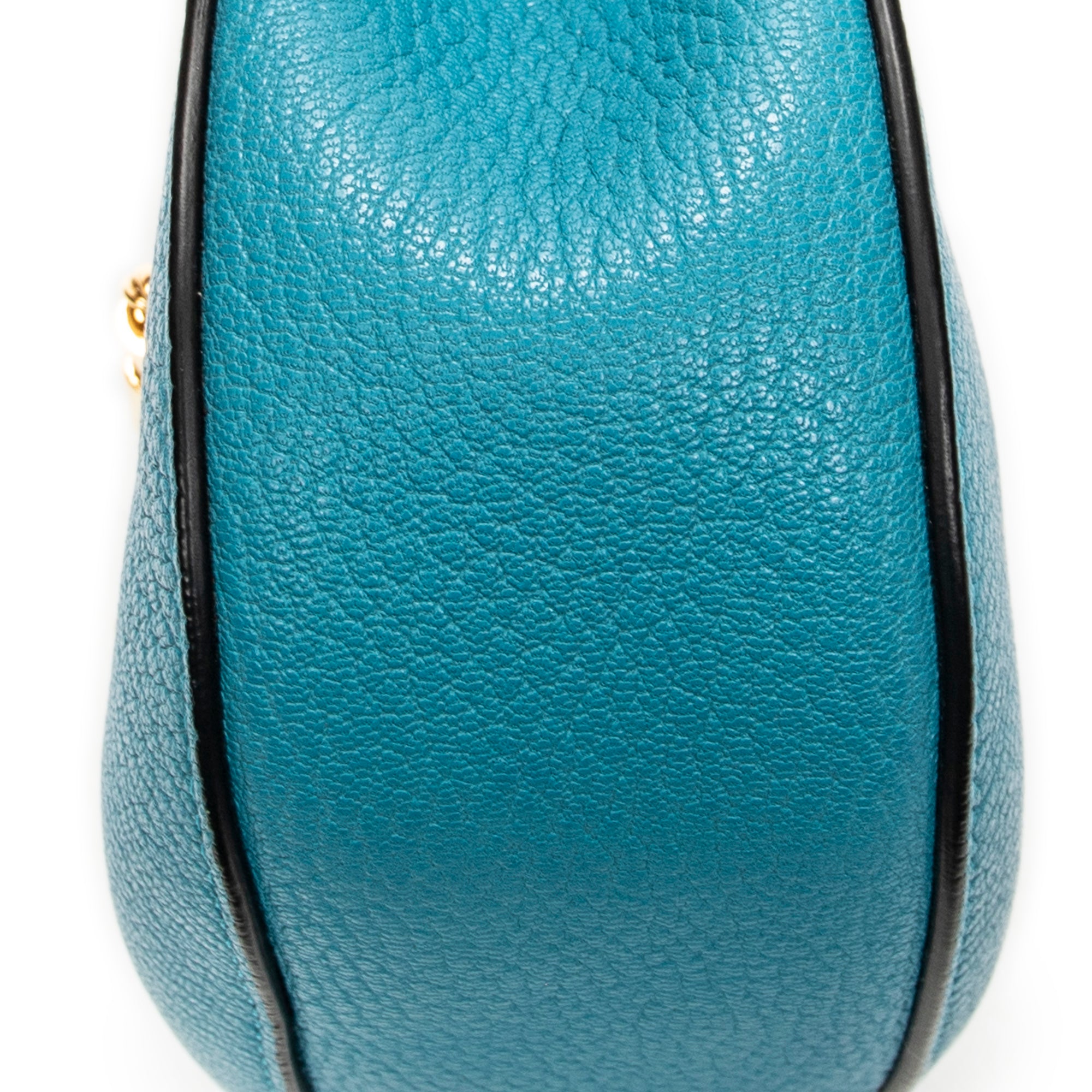 Bolso Bandolera Mini Drew Piel de Cabra Azul