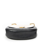 Shoulder Bag Small Bicolor Drew Black Grained Calfskin Leather