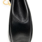 Shoulder Bag Small Bicolor Drew Black Grained Calfskin Leather