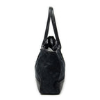 Shoulder Bag Medium Princy Tote Black Monogrammed Canvas
