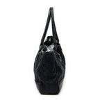 Shoulder Bag Medium Princy Tote Black Monogrammed Canvas
