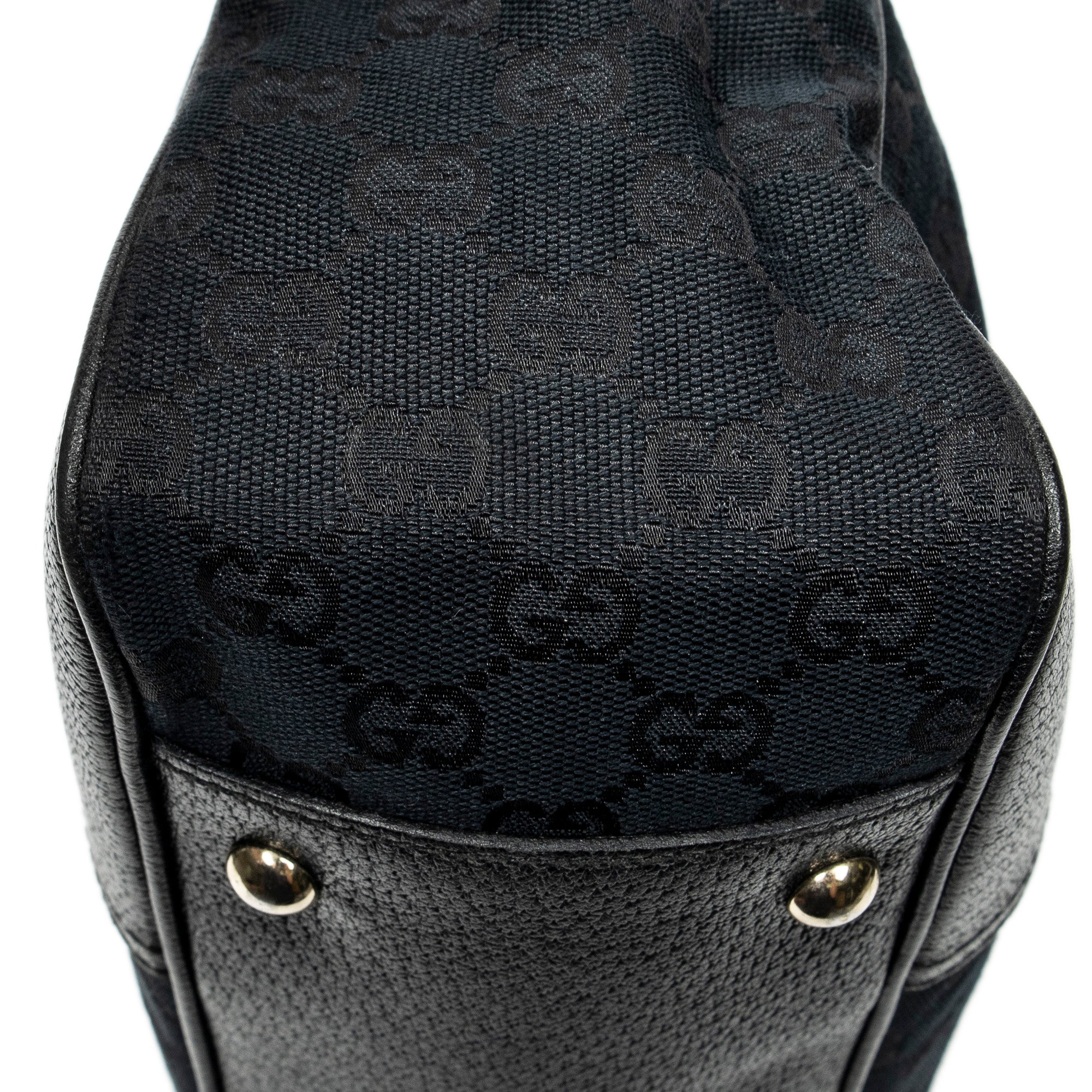 Shoulder Bag Medium Princy Tote Black Monogrammed Canvas