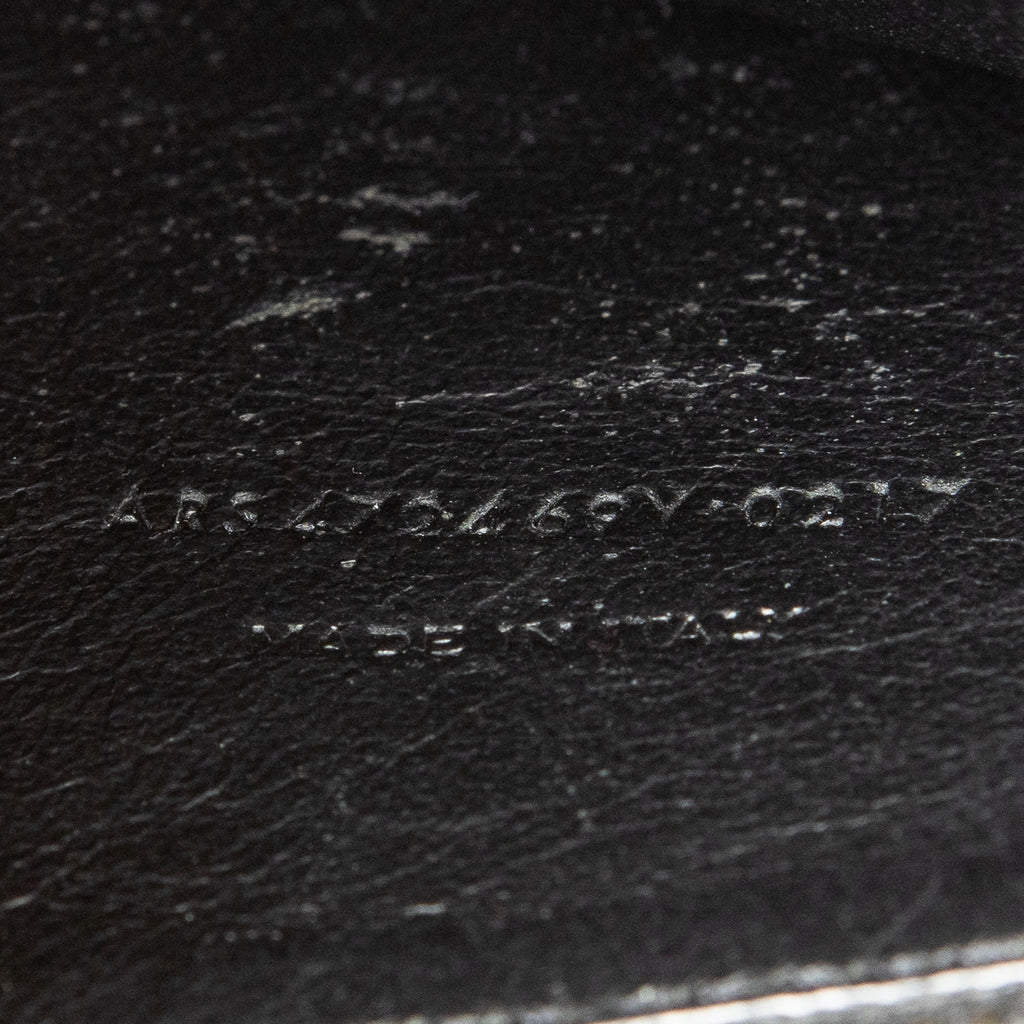Shoulder Bag Small Monogram Cabas Gray Calfskin Leather