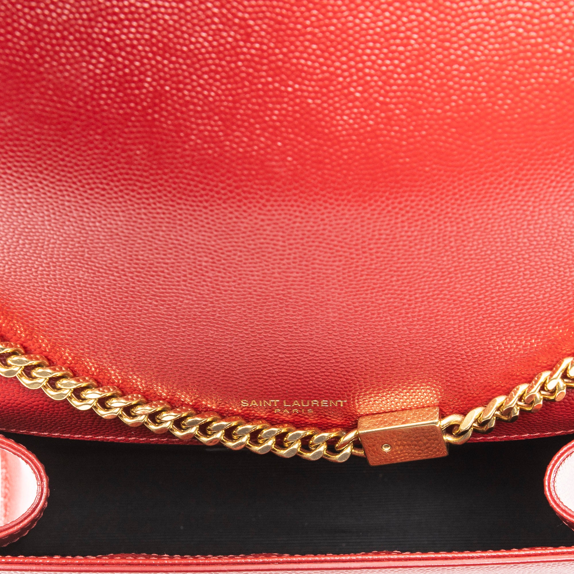 Shoulder Bag Small Kate Red Grain de Poudre Leather