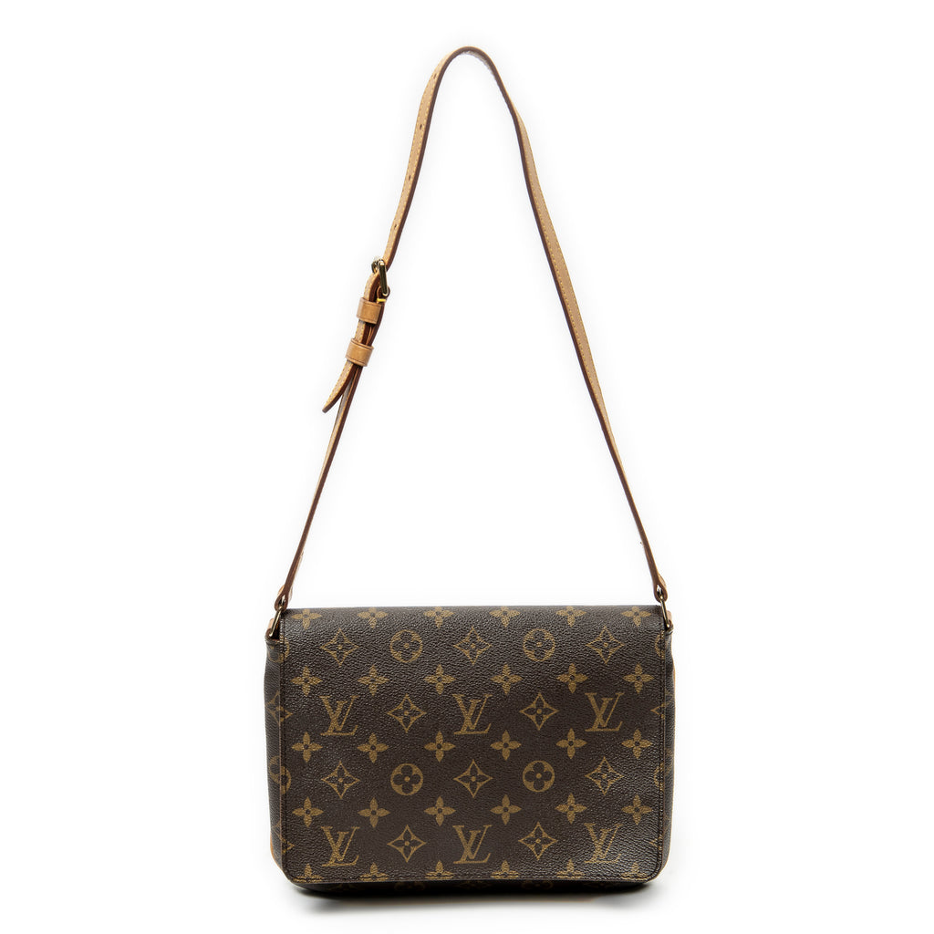 Shoulder Bag Musette Tango Brown Monogram Canvas