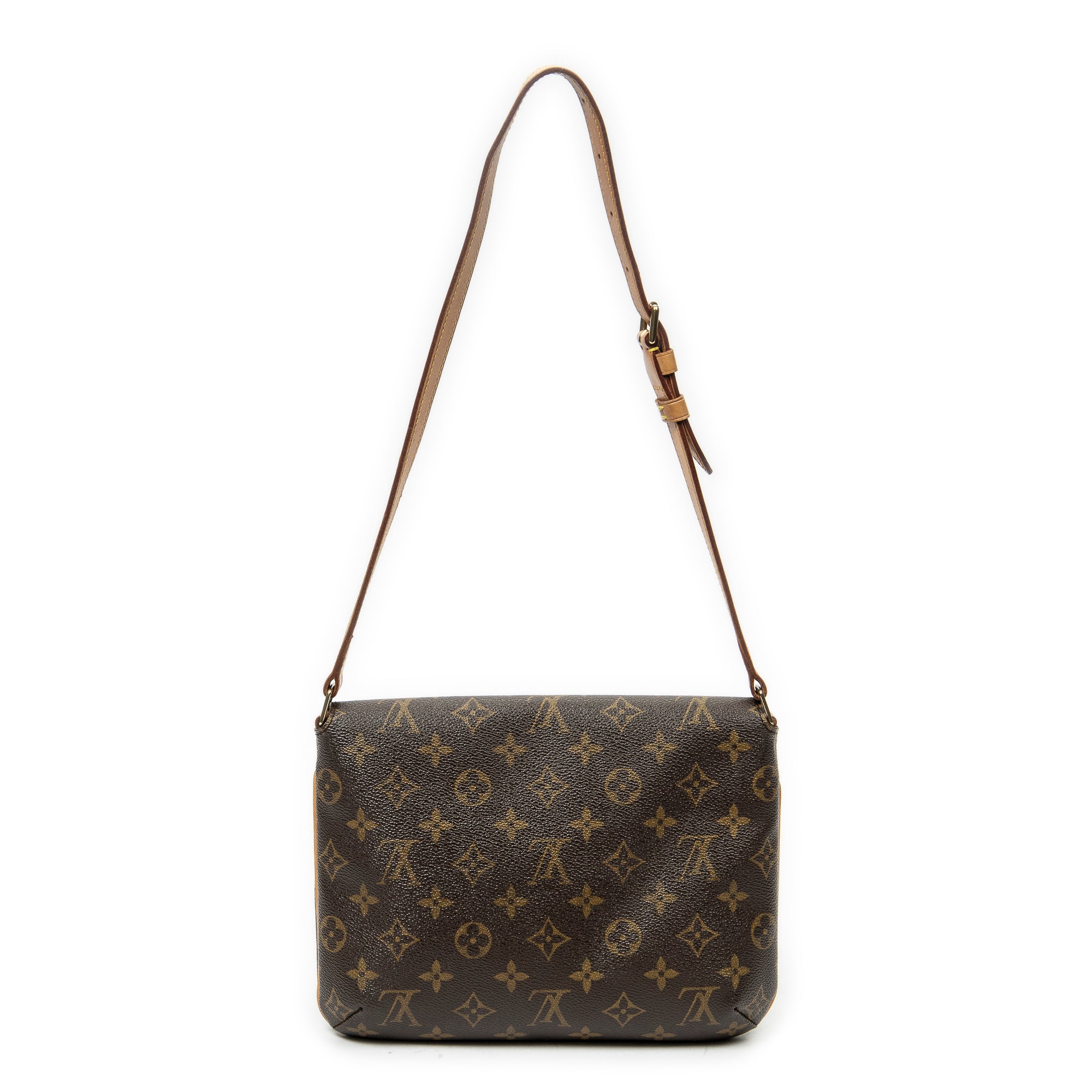 Shoulder Bag Musette Tango Brown Monogram Canvas