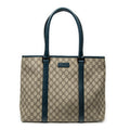 Shoulder Bag Large Open Tote Dark Green Supreme Coated Canvas