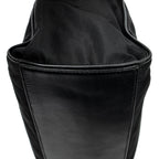 Shoulder Bag Horizontal Boston Black Nylon Canvas