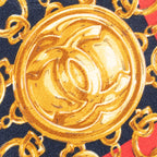 Bufanda Bufanda Roja 100% Seda Jacquard