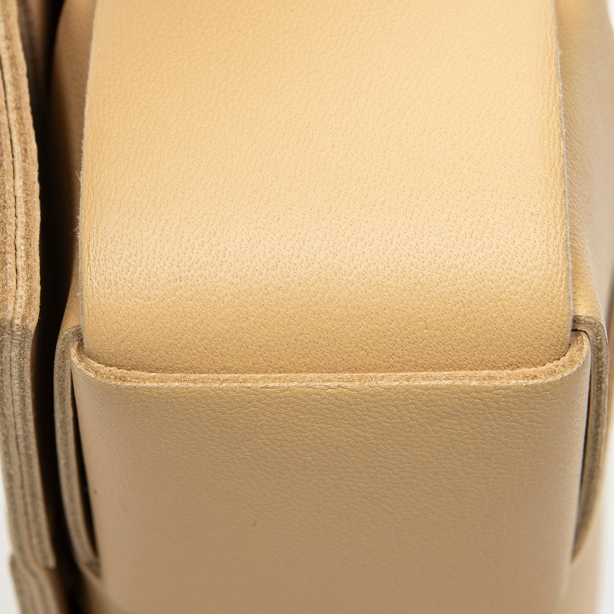 Shoulder Bag Mini Cassette Crossbody Beige Maxi Intrecciato Leather