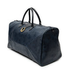 Sac de Voyage Grand Vintage Travel Boston Marine Maxi Diorissimo Toile Enduite