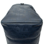 Sac de Voyage Grand Vintage Travel Boston Marine Maxi Diorissimo Toile Enduite