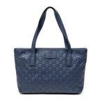 Shoulder Bag Small Joy Tote Blue Guccissima Leather