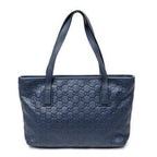 Shoulder Bag Small Joy Tote Blue Guccissima Leather