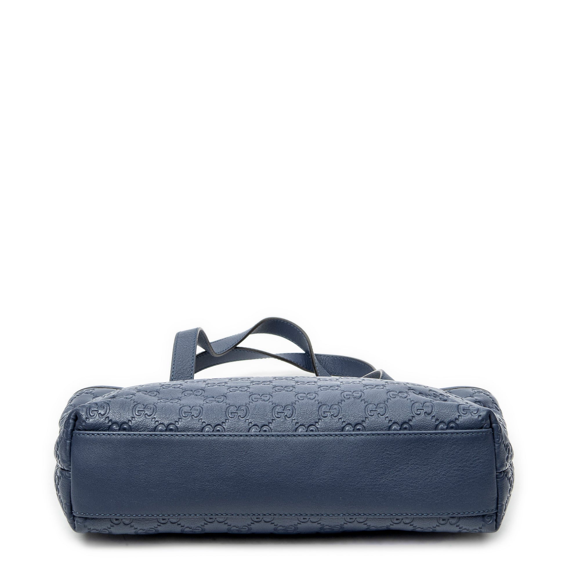 Shoulder Bag Small Joy Tote Blue Guccissima Leather