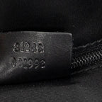 Shoulder Bag Tall Tote Black Monogrammed Denim Canvas