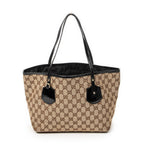 Shoulder Bag Jolie Tote Black Monogrammed Canvas