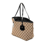 Shoulder Bag Jolie Tote Black Monogrammed Canvas
