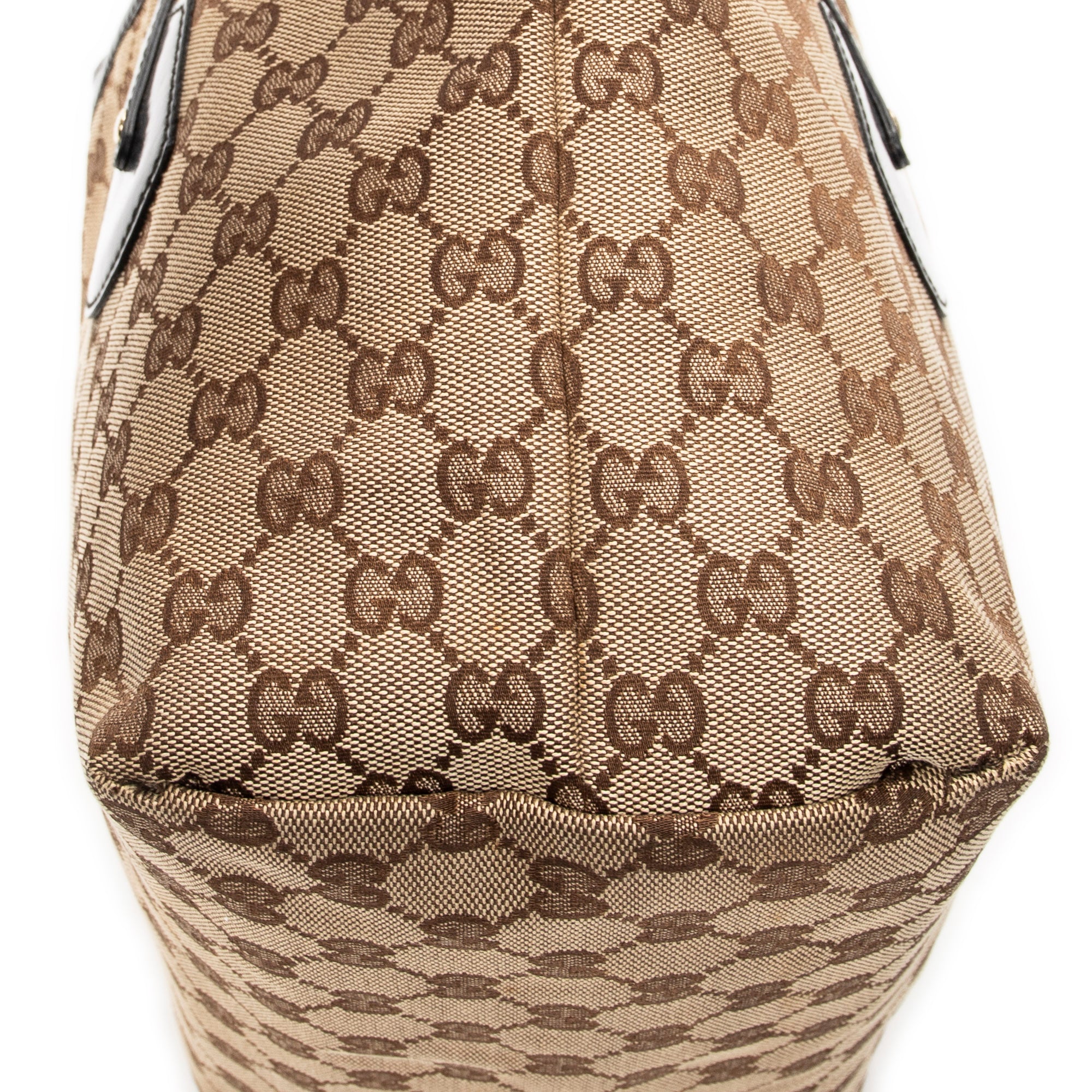 Shoulder Bag Jolie Tote Black Monogrammed Canvas