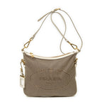 Shoulder Bag Jacquard Messenger Beige Jacquard Canvas