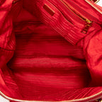 Prada - Sac Fourre-tout Zippé Convertible - Rouge