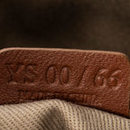 Shoulder Bag Front Pocket Crossbody Beige Macadam Canvas