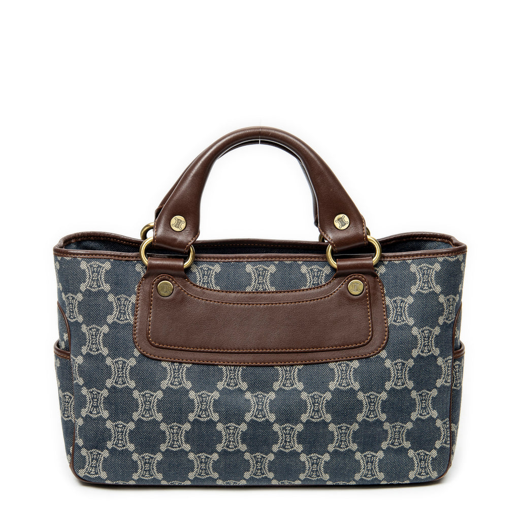 Bolso de mano Boogie Bag Azul Vaquero Macadam Lona Vaquera