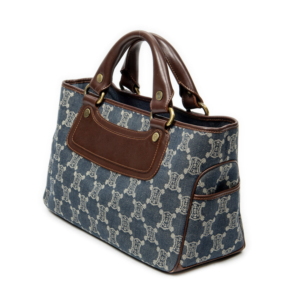 Bolso de mano Boogie Bag Azul Vaquero Macadam Lona Vaquera