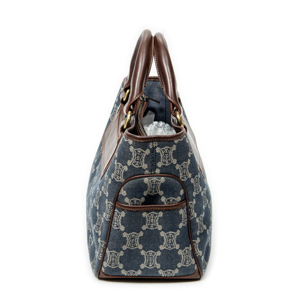 Bolso de mano Boogie Bag Azul Vaquero Macadam Lona Vaquera