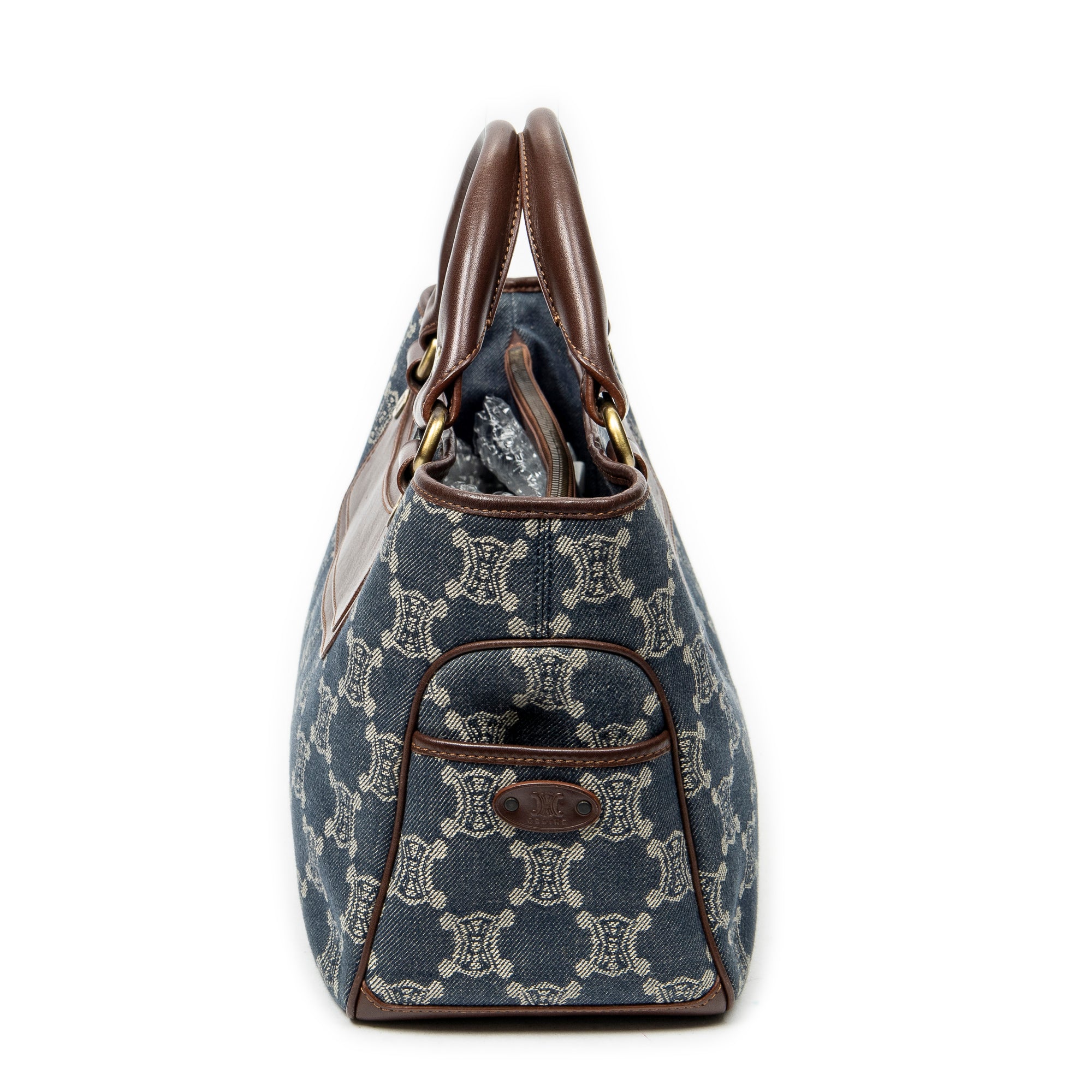Bolso de mano Boogie Bag Azul Vaquero Macadam Lona Vaquera